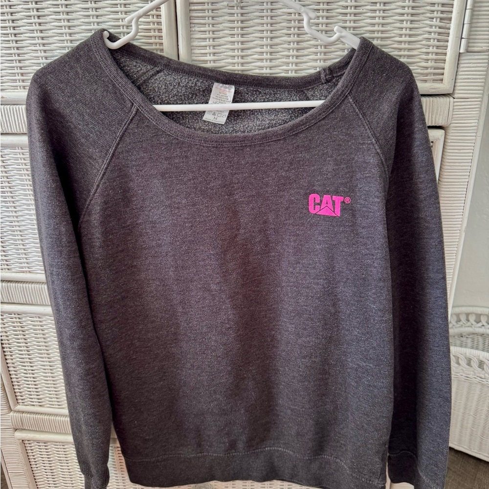 Women's CAT Off Shoulder Sweater